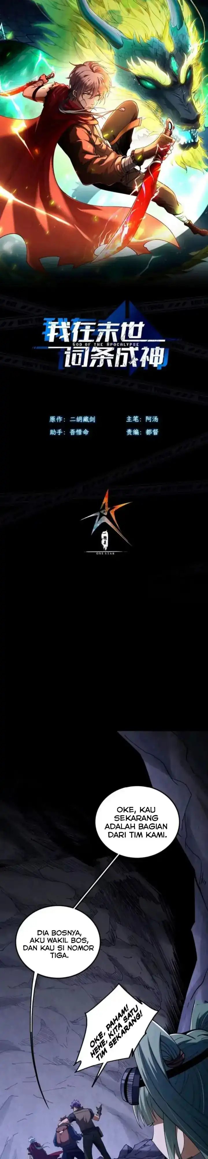 Becoming a God in Apocalypse Glossary Chapter 22 Bahasa Indonesia