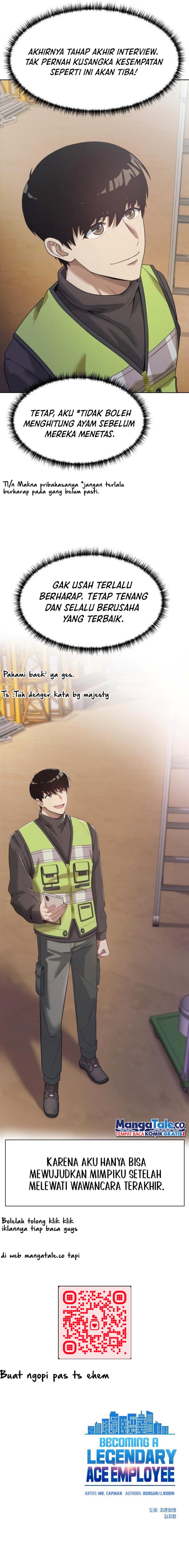 Becoming a Legendary Ace Employee Chapter 05 Bahasa Indonesia