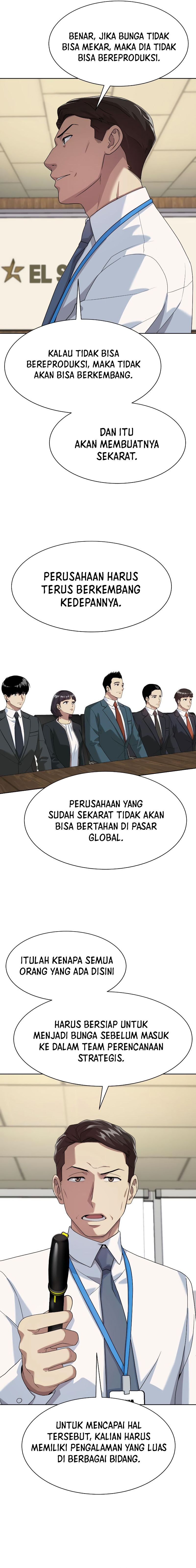 Becoming a Legendary Ace Employee Chapter 27 Bahasa Indonesia