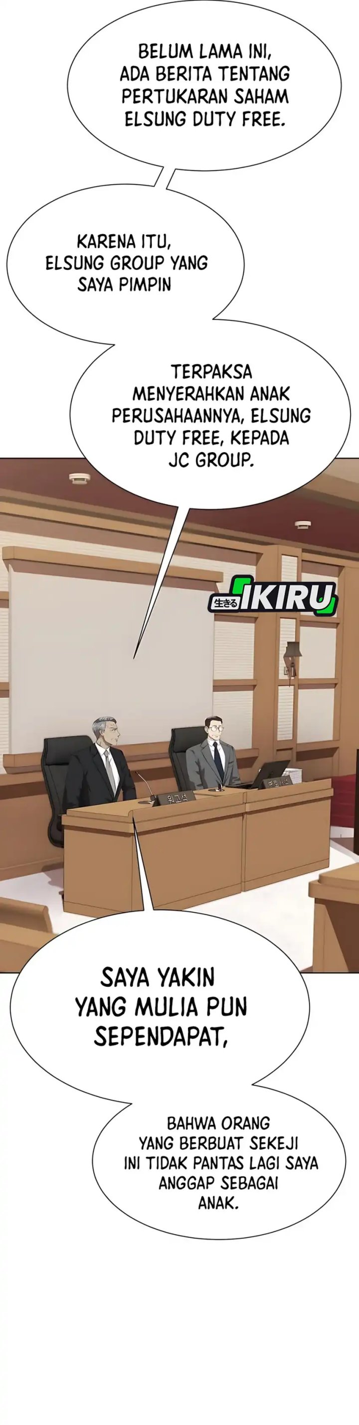 Becoming a Legendary Ace Employee Chapter 95 Bahasa Indonesia