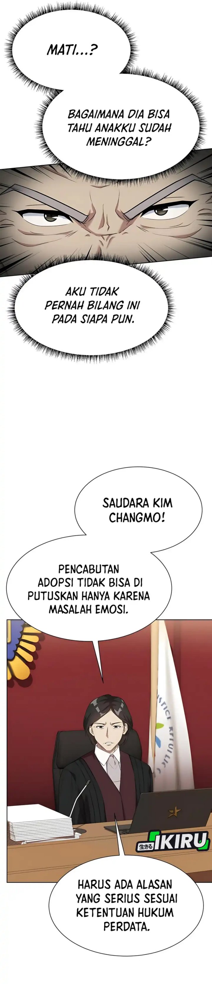 Becoming a Legendary Ace Employee Chapter 95 Bahasa Indonesia
