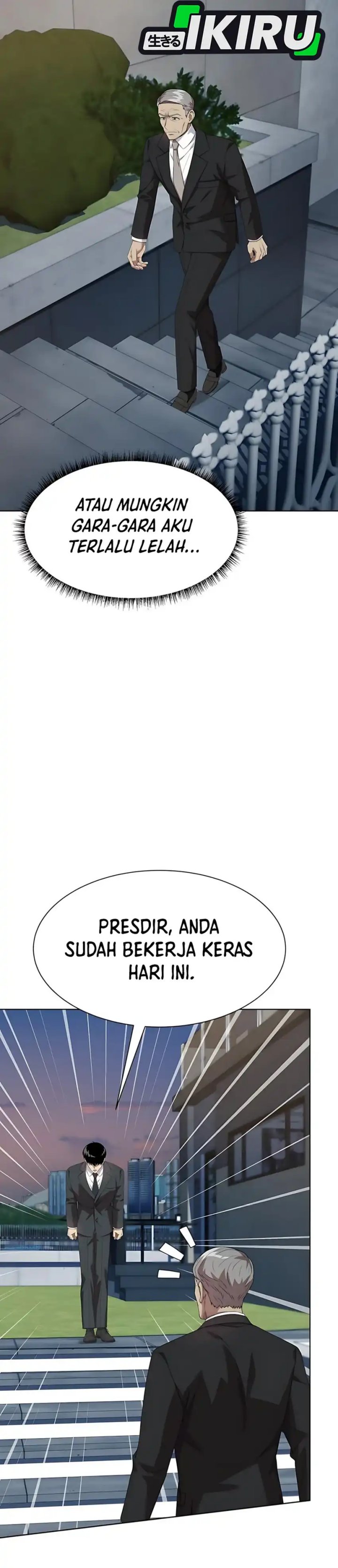 Becoming a Legendary Ace Employee Chapter 95 Bahasa Indonesia