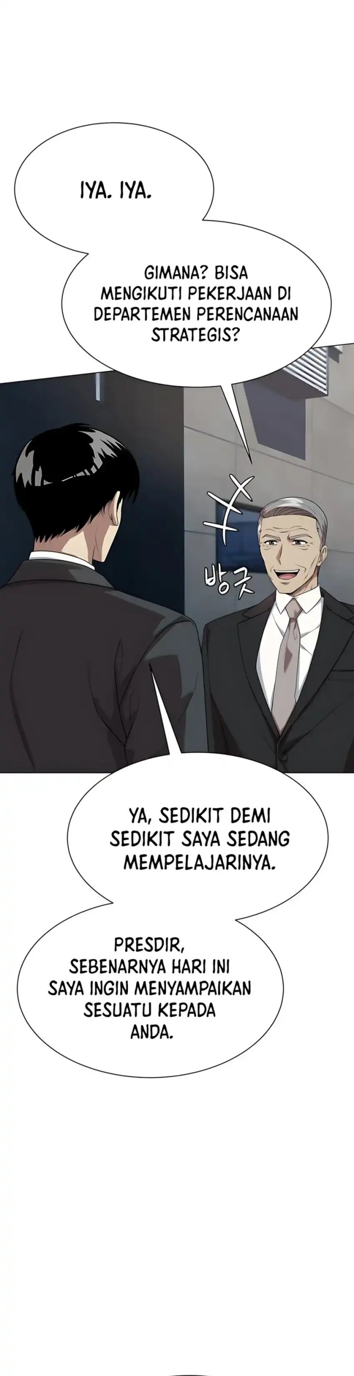 Becoming a Legendary Ace Employee Chapter 95 Bahasa Indonesia