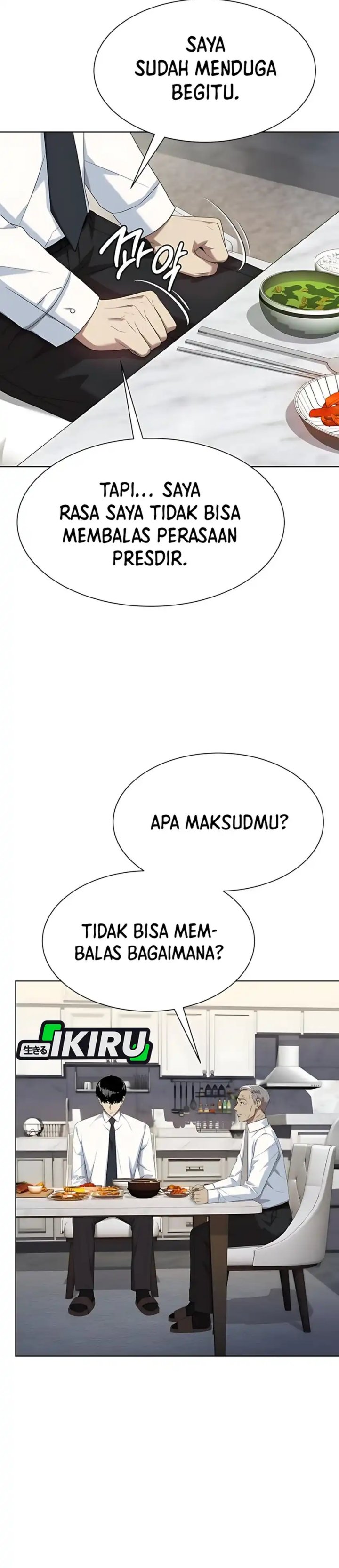 Becoming a Legendary Ace Employee Chapter 95 Bahasa Indonesia