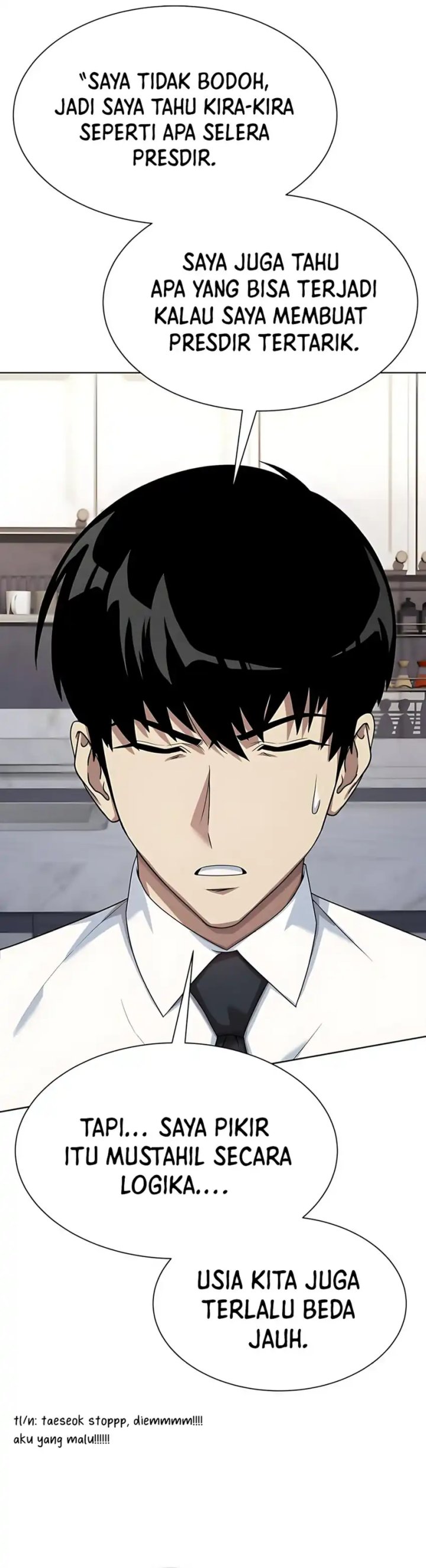 Becoming a Legendary Ace Employee Chapter 95 Bahasa Indonesia