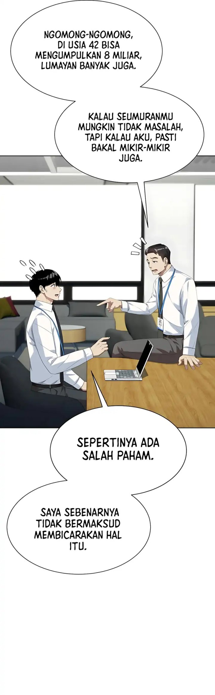 Becoming a Legendary Ace Employee Chapter 96 Bahasa Indonesia