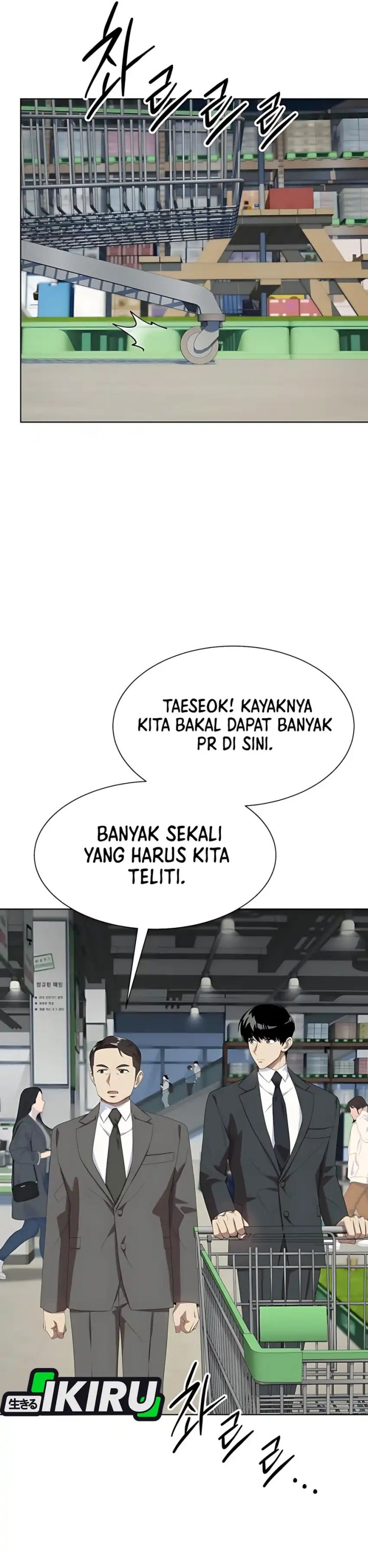 Becoming a Legendary Ace Employee Chapter 96 Bahasa Indonesia