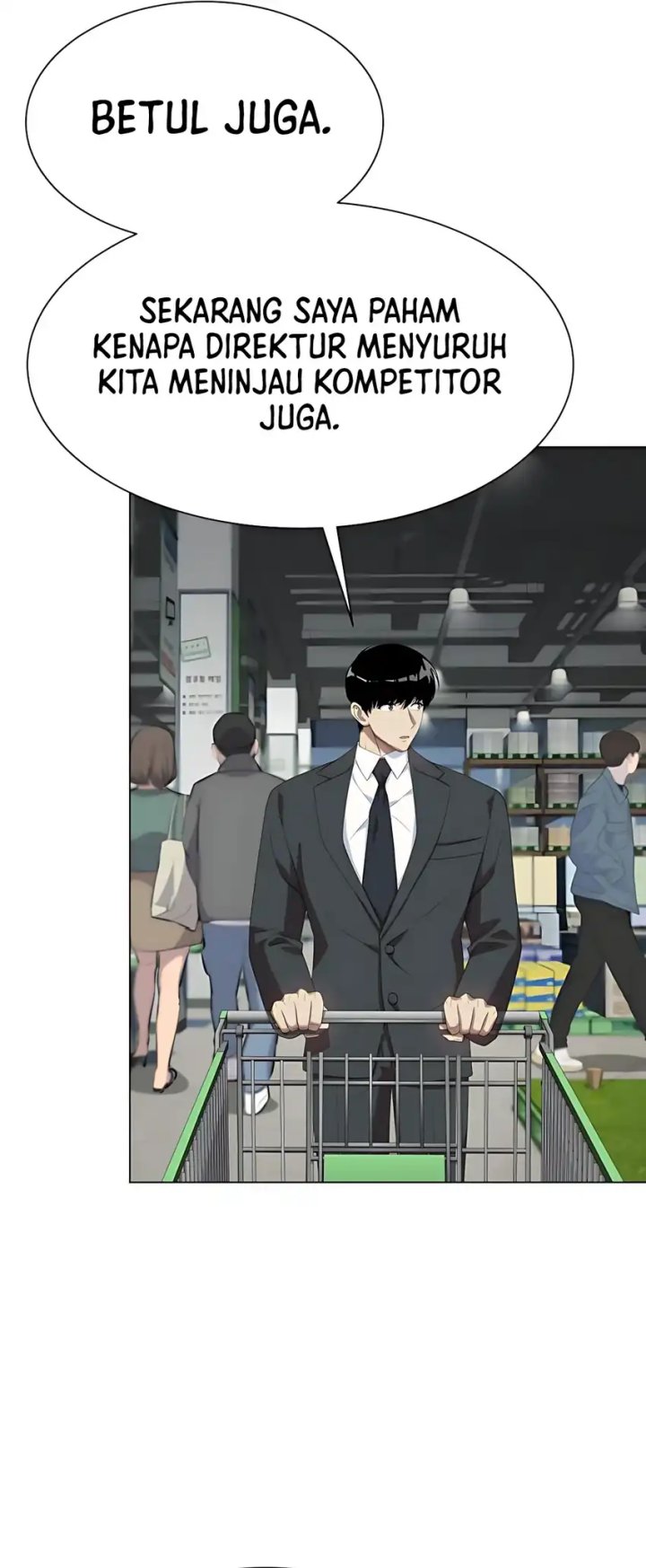 Becoming a Legendary Ace Employee Chapter 96 Bahasa Indonesia