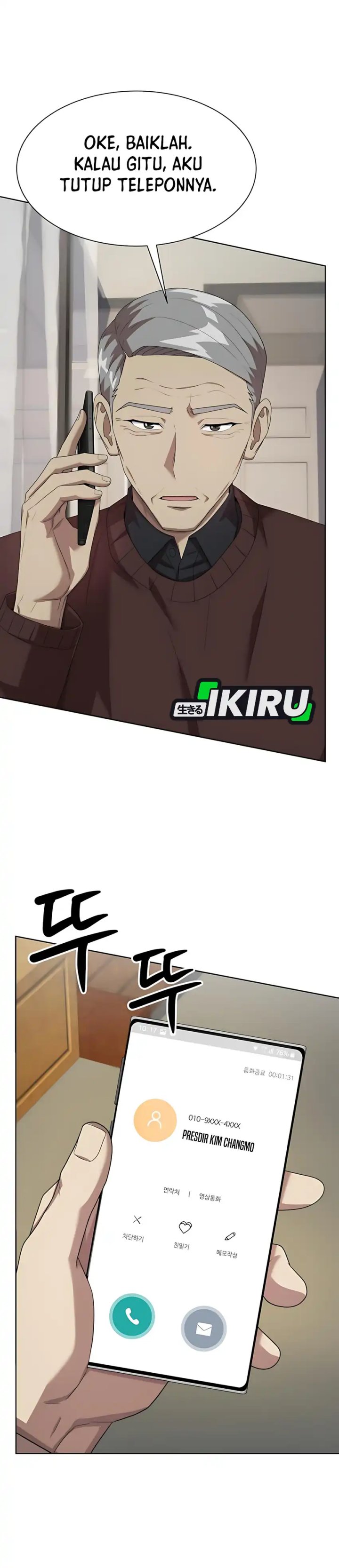 Becoming a Legendary Ace Employee Chapter 99 Bahasa Indonesia