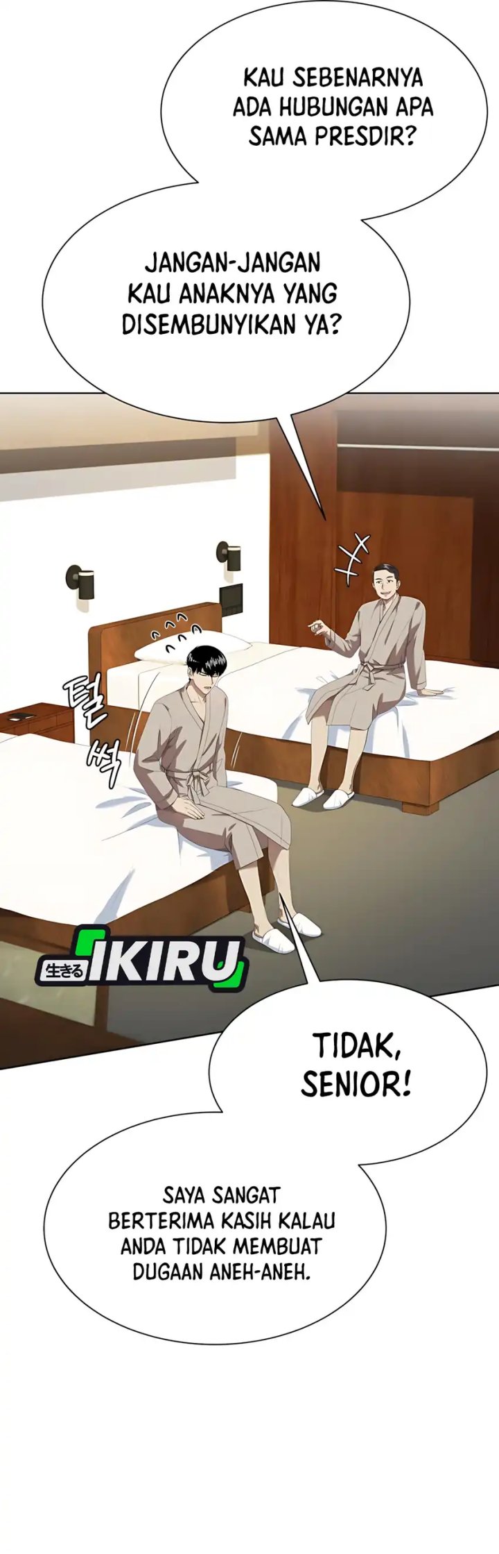 Becoming a Legendary Ace Employee Chapter 99 Bahasa Indonesia