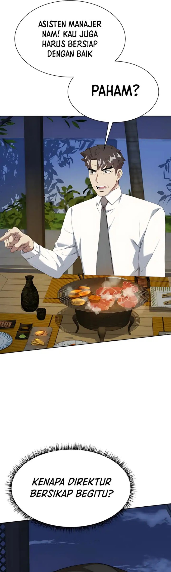 Becoming a Legendary Ace Employee Chapter 99 Bahasa Indonesia