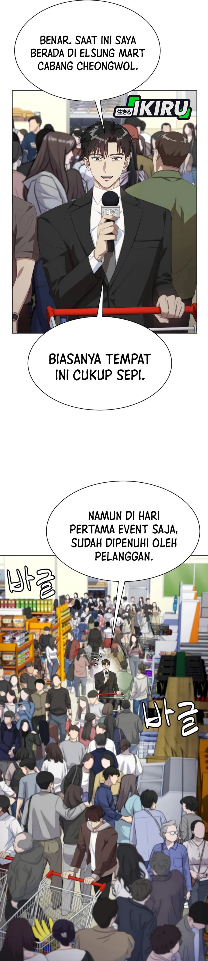 Becoming a Legendary Ace Employee Chapter 103 Bahasa Indonesia