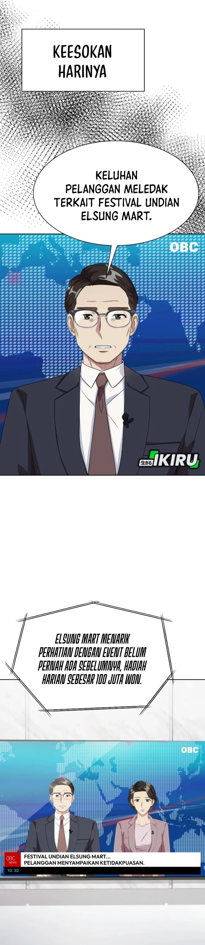 Becoming a Legendary Ace Employee Chapter 103 Bahasa Indonesia