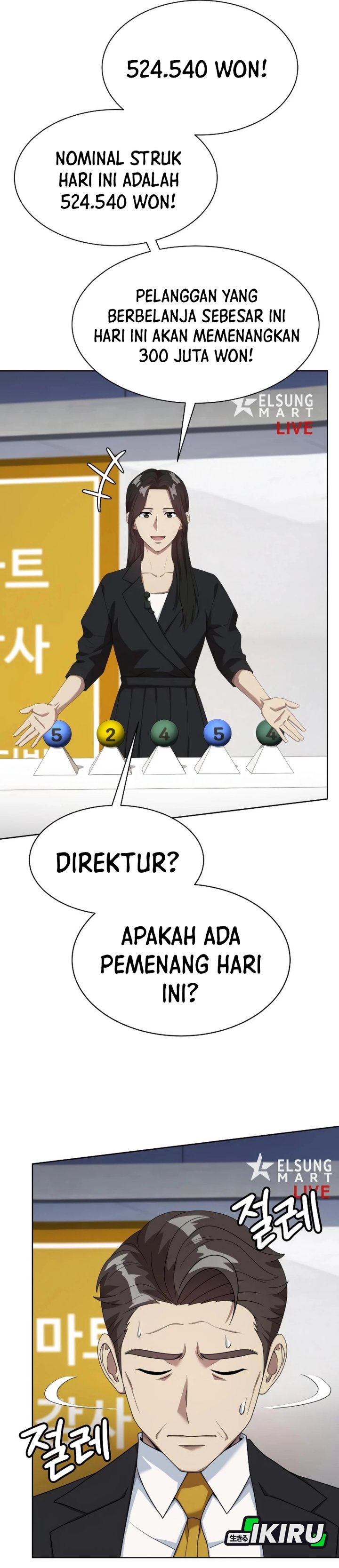 Becoming a Legendary Ace Employee Chapter 103 Bahasa Indonesia