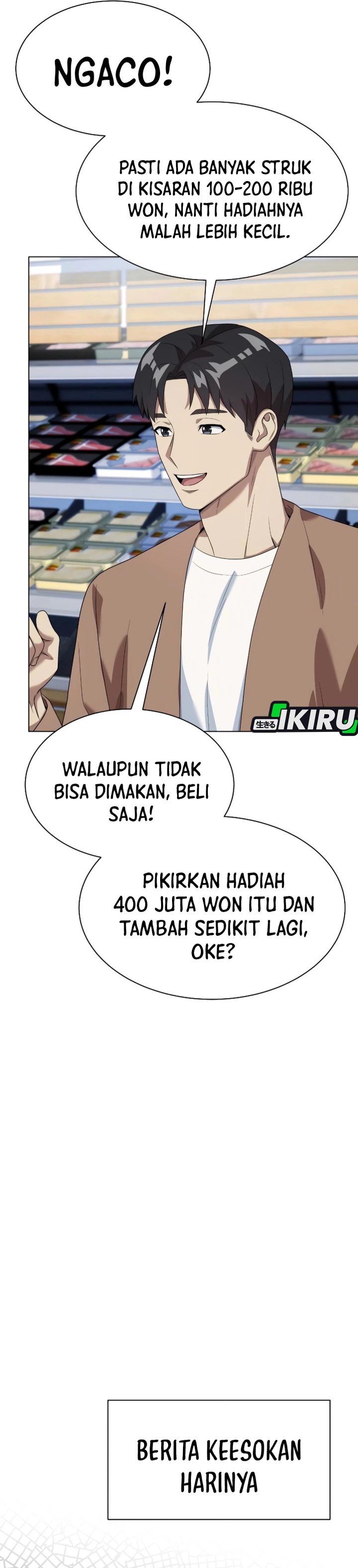 Becoming a Legendary Ace Employee Chapter 103 Bahasa Indonesia