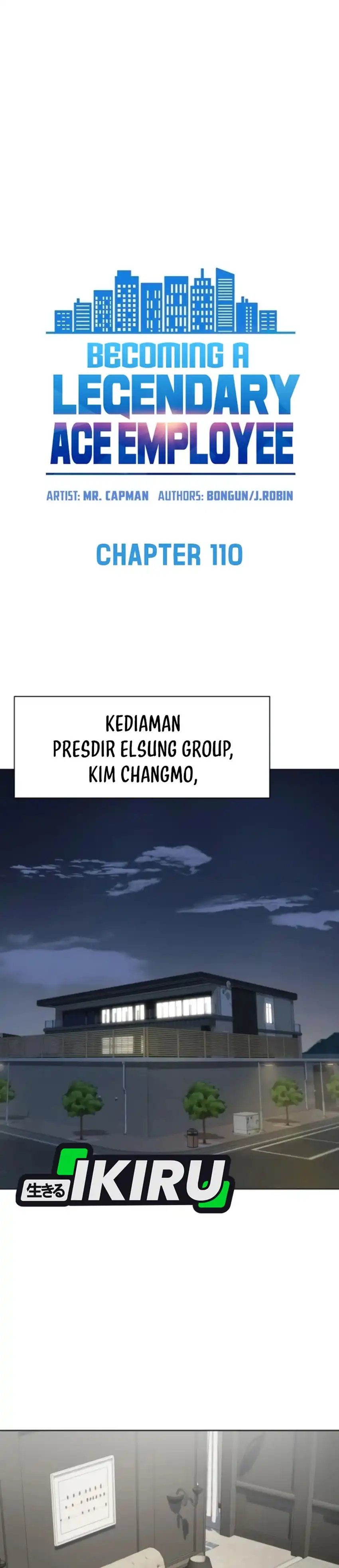 Becoming a Legendary Ace Employee chapter 110