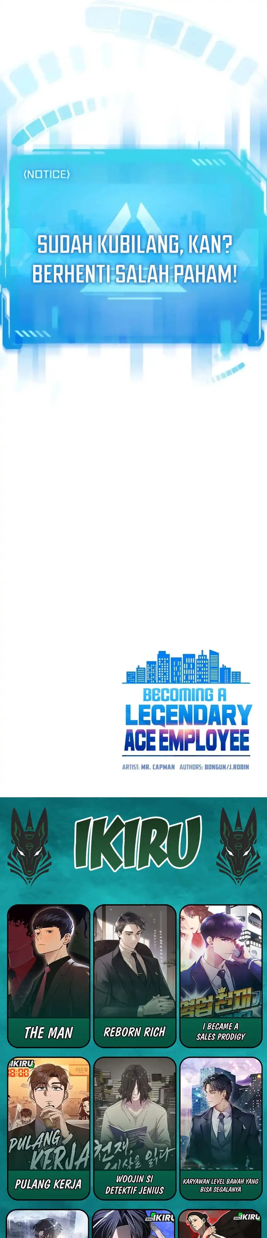 Becoming a Legendary Ace Employee chapter 110