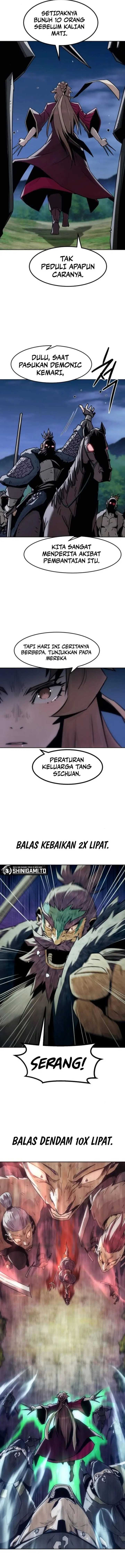 Becoming the Swordmaster Rank Young Lord of the Sichuan Tang Family Chapter 90 Bahasa Indonesia