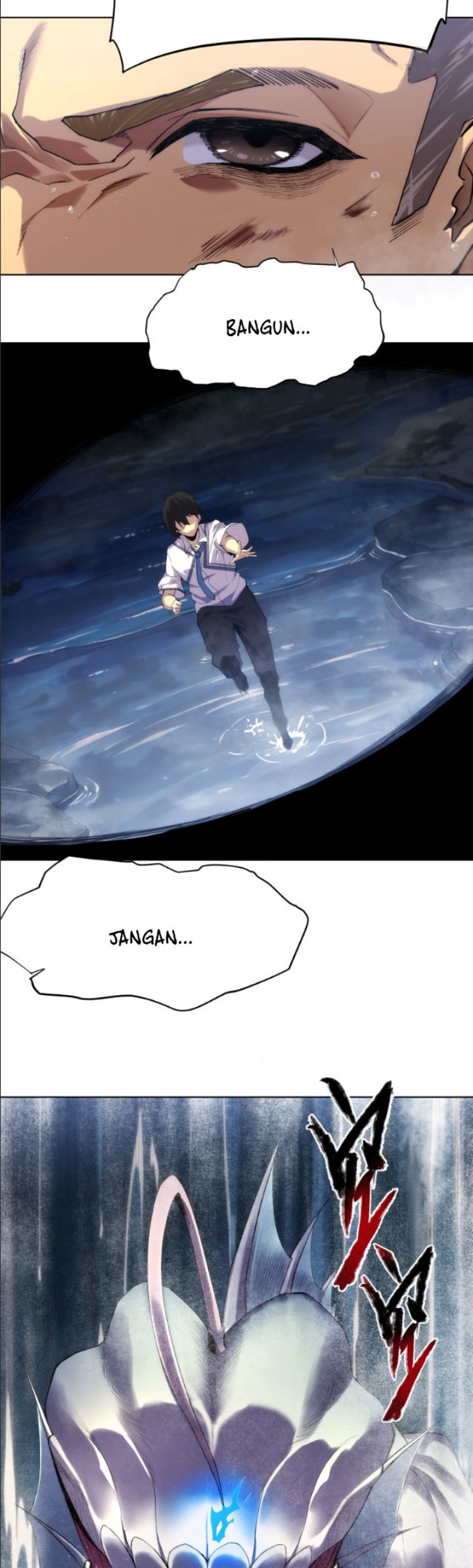 Began With a Bang, I Relied on Killing Monsters to Lengthen My Life Chapter 02 Bahasa Indonesia