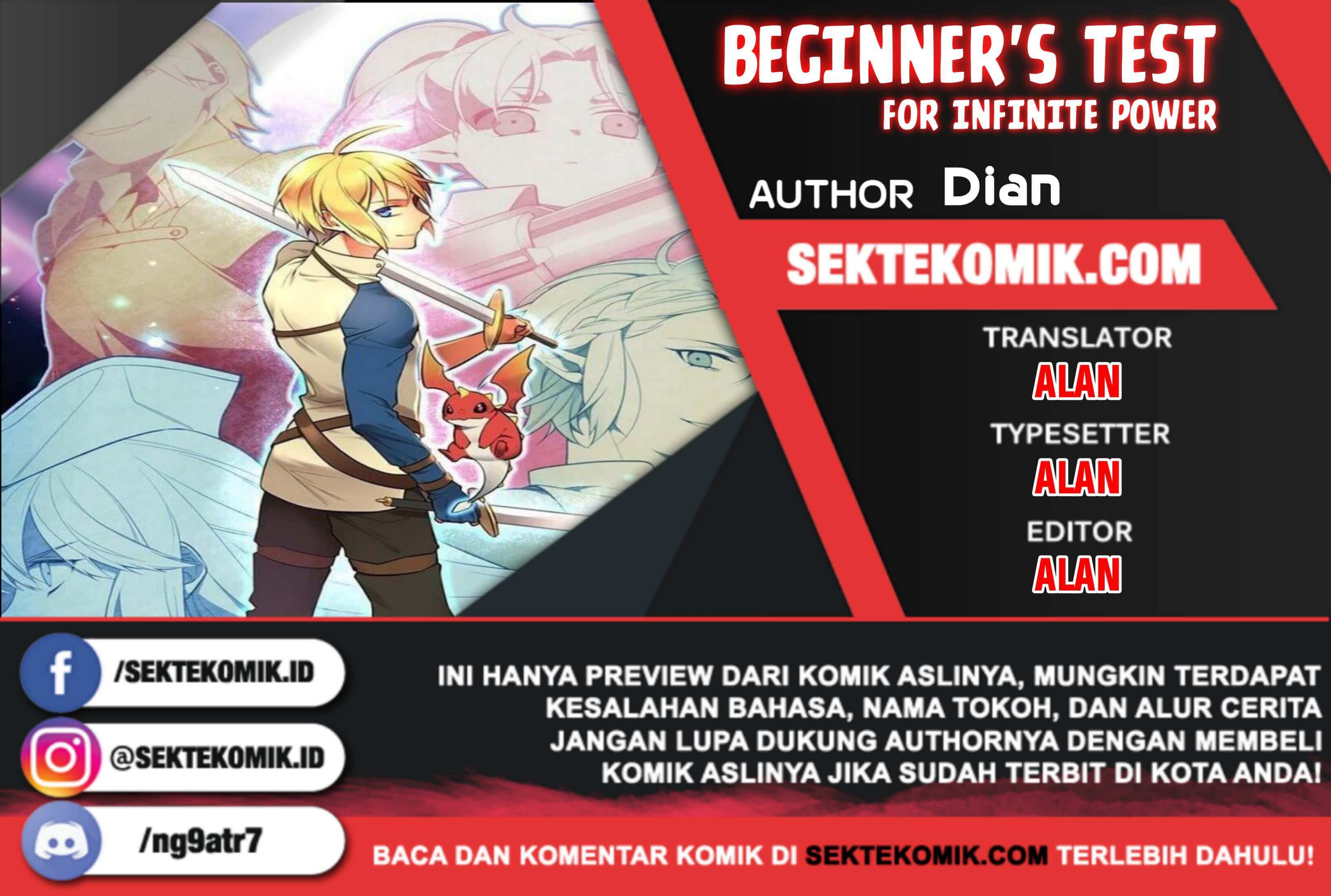 Beginner’s Test For Infinite Power chapter 16