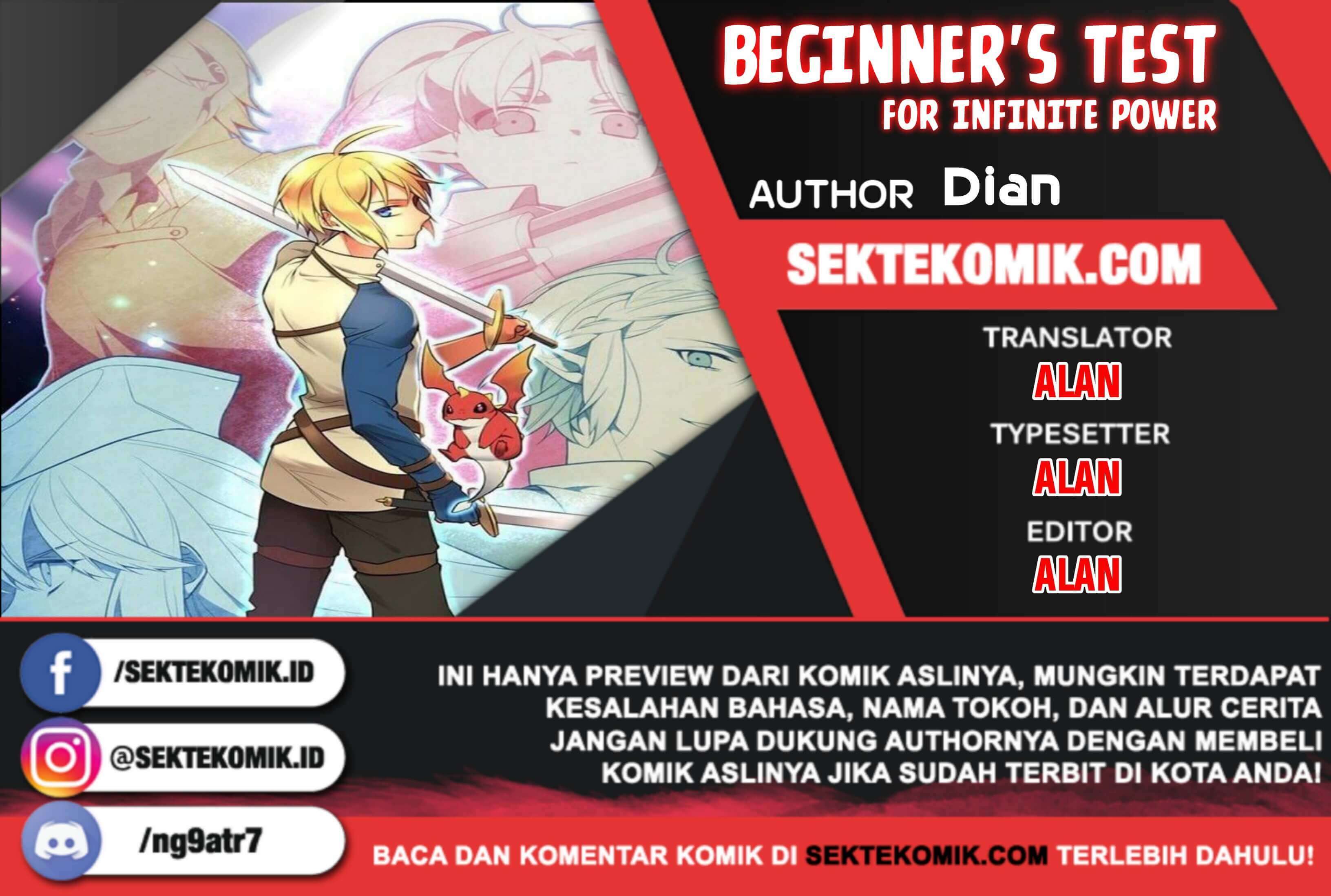 Beginner’s Test For Infinite Power chapter 27