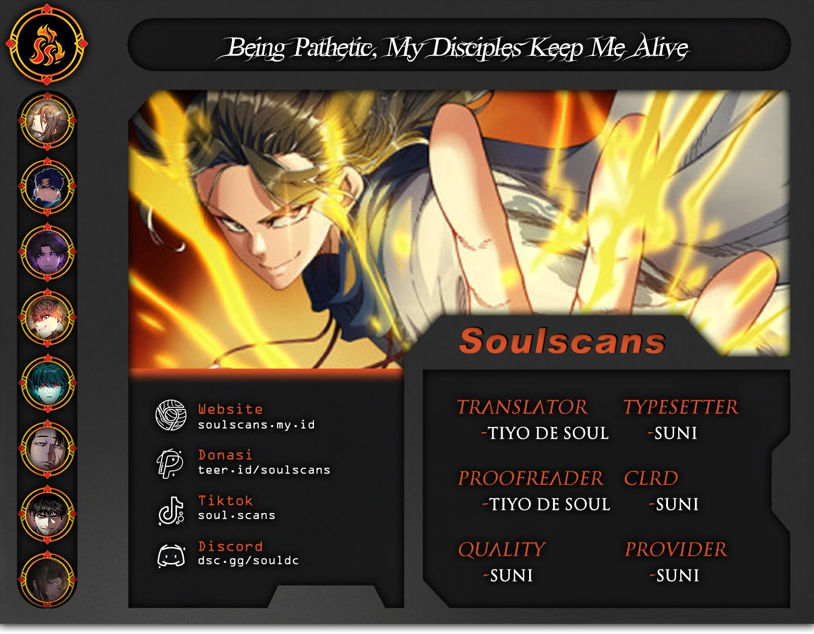 Being Pathetic, My Disciples Keep Me Alive Chapter 35 Bahasa Indonesia