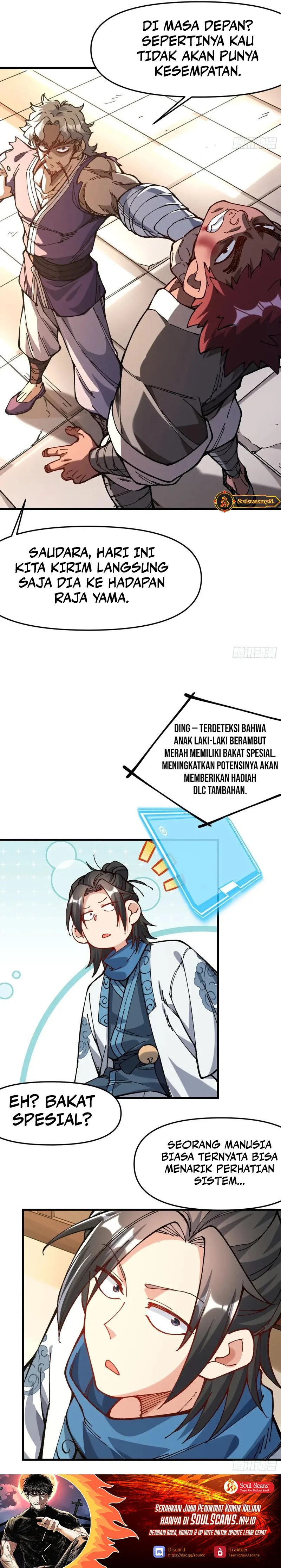 Being Pathetic, My Disciples Keep Me Alive Chapter 35 Bahasa Indonesia