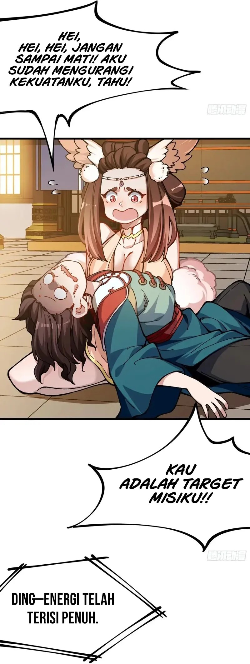 Being Pathetic, My Disciples Keep Me Alive Chapter 42 Bahasa Indonesia