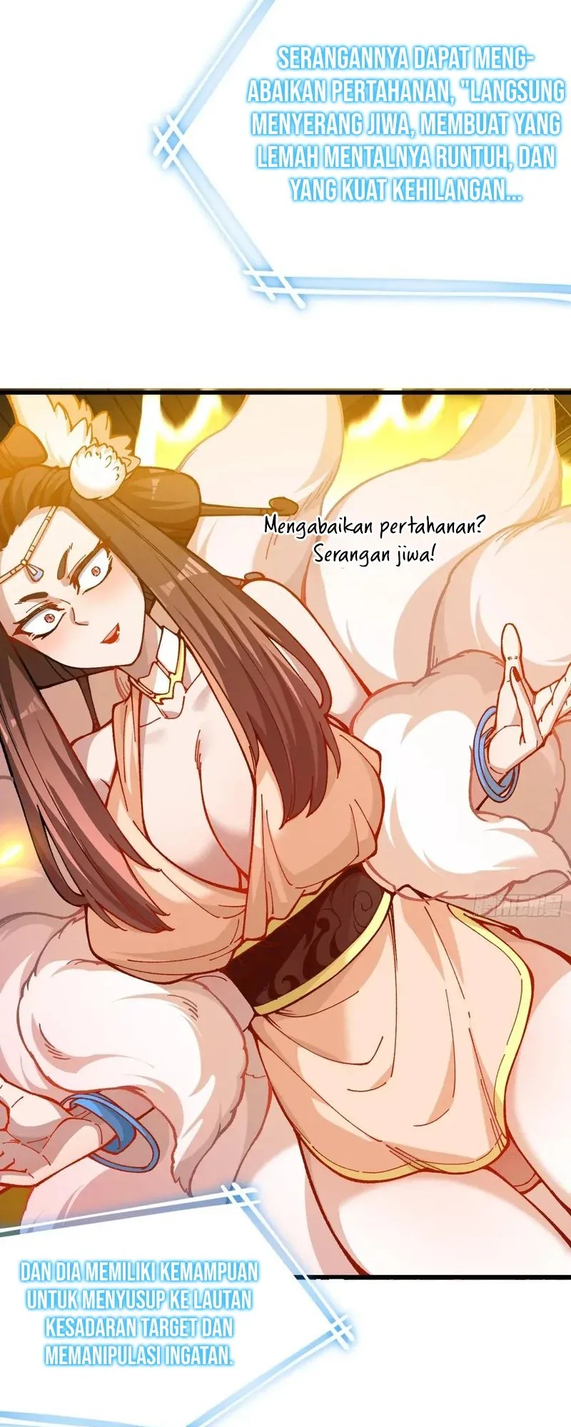 Being Pathetic, My Disciples Keep Me Alive Chapter 42 Bahasa Indonesia