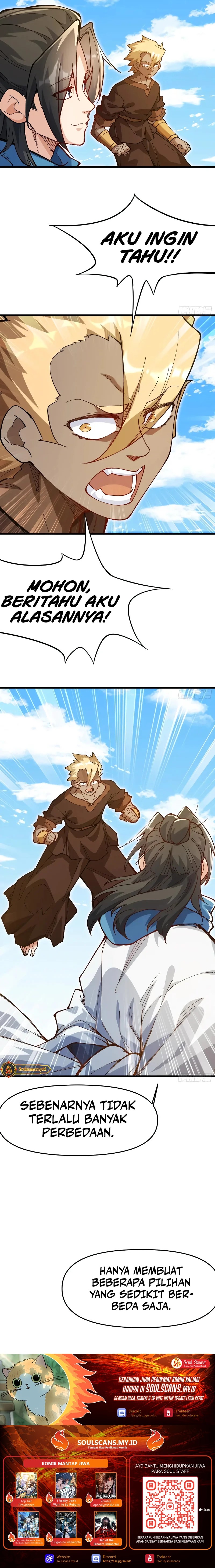 Being Pathetic, My Disciples Keep Me Alive Chapter 54 Bahasa Indonesia