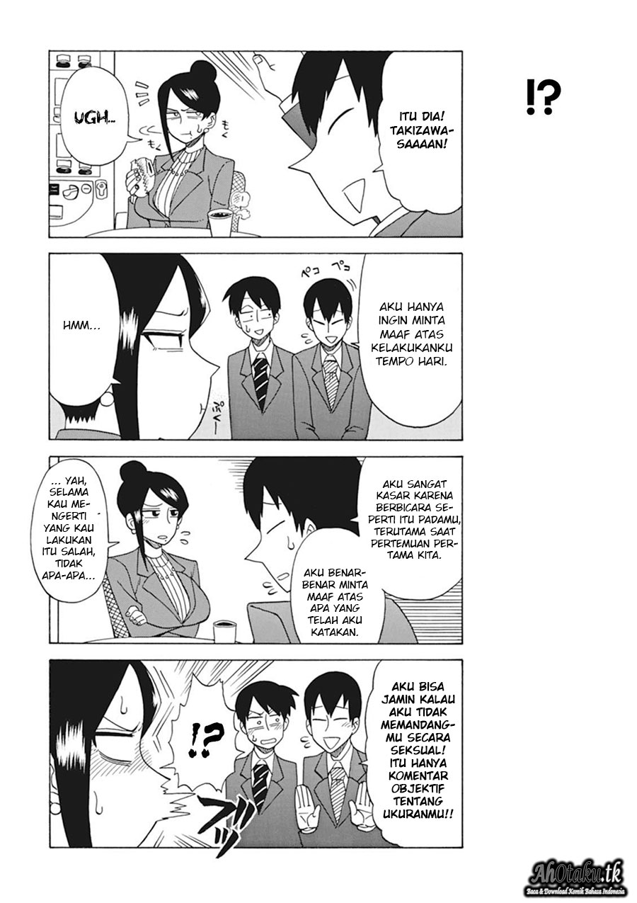 Bijin Onna Joushi Takizawa-san Chapter 12 Bahasa Indonesia