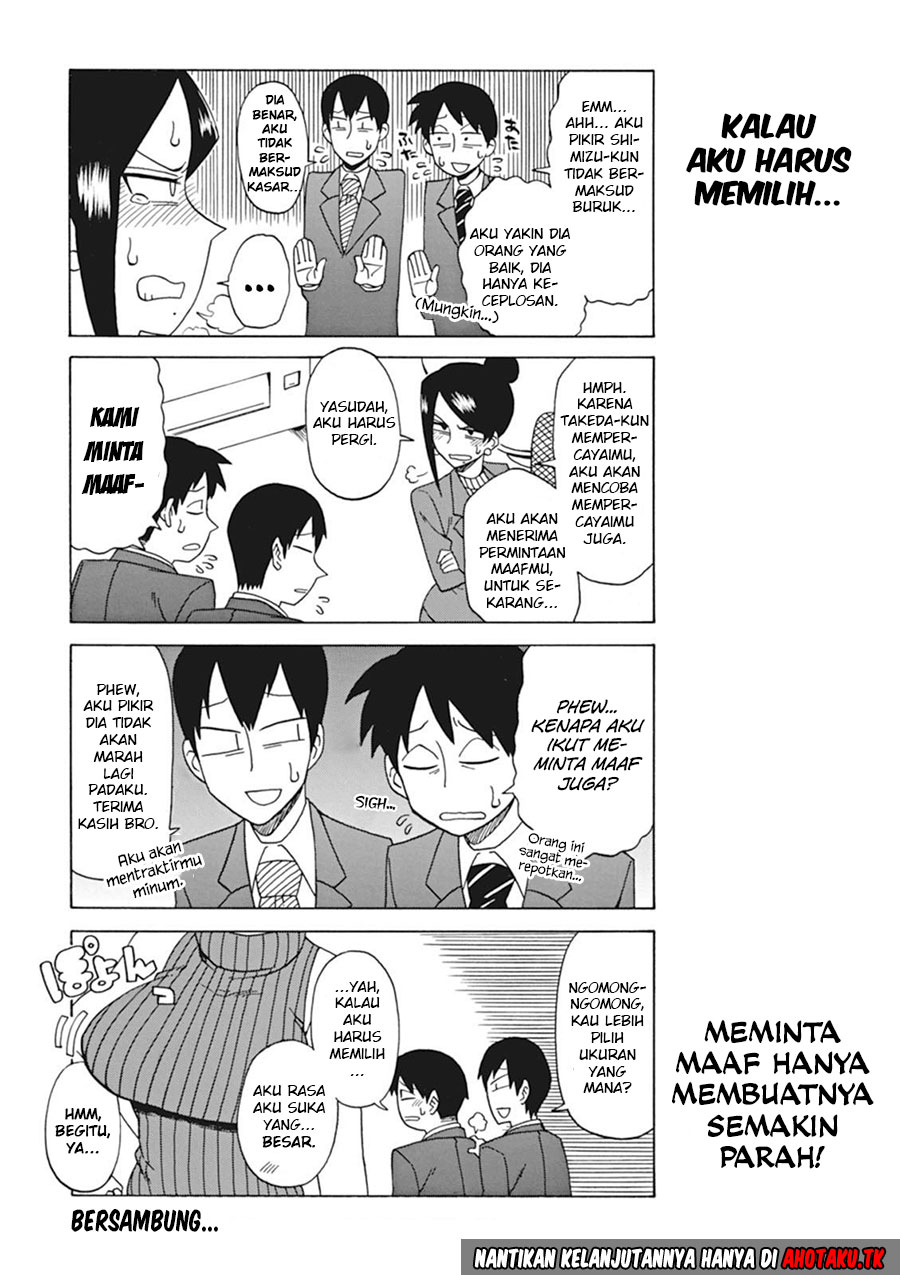 Bijin Onna Joushi Takizawa-san Chapter 12 Bahasa Indonesia
