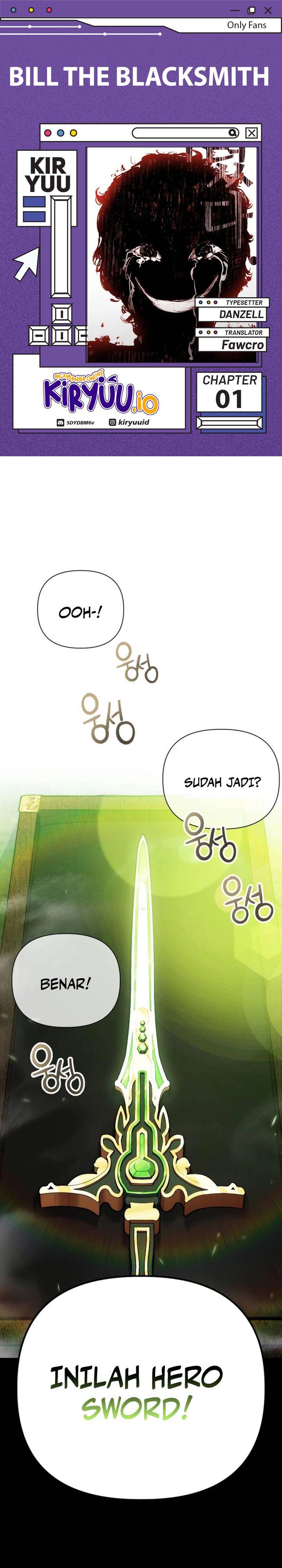 Bill The Blacksmith Chapter 01 Bahasa Indonesia