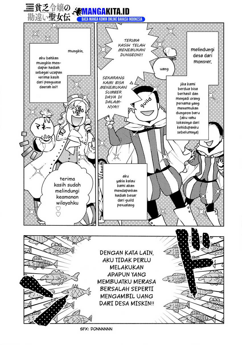 Binbou Reijou no Kanchigai Seijo-den ~Okane no Tame ni Doryoku Shitetara, Oozoku Harem ga Dekite imashita!?~ Chapter 07 Bahasa Indonesia