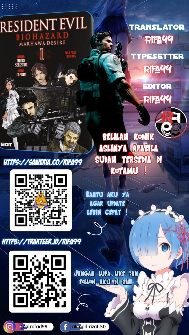 Biohazard: Marhawa Desire Chapter 28 Bahasa Indonesia