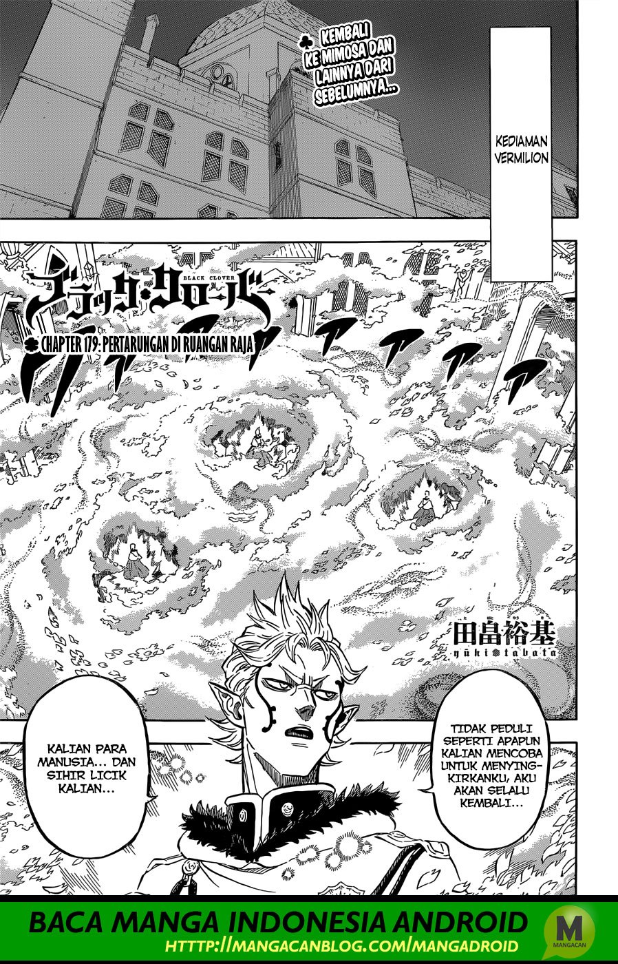 Black Clover Chapter 179 Bahasa Indonesia