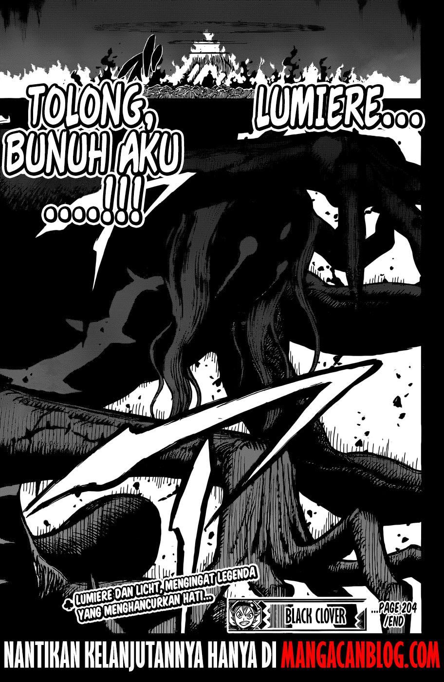 Black Clover Chapter 204 Bahasa Indonesia