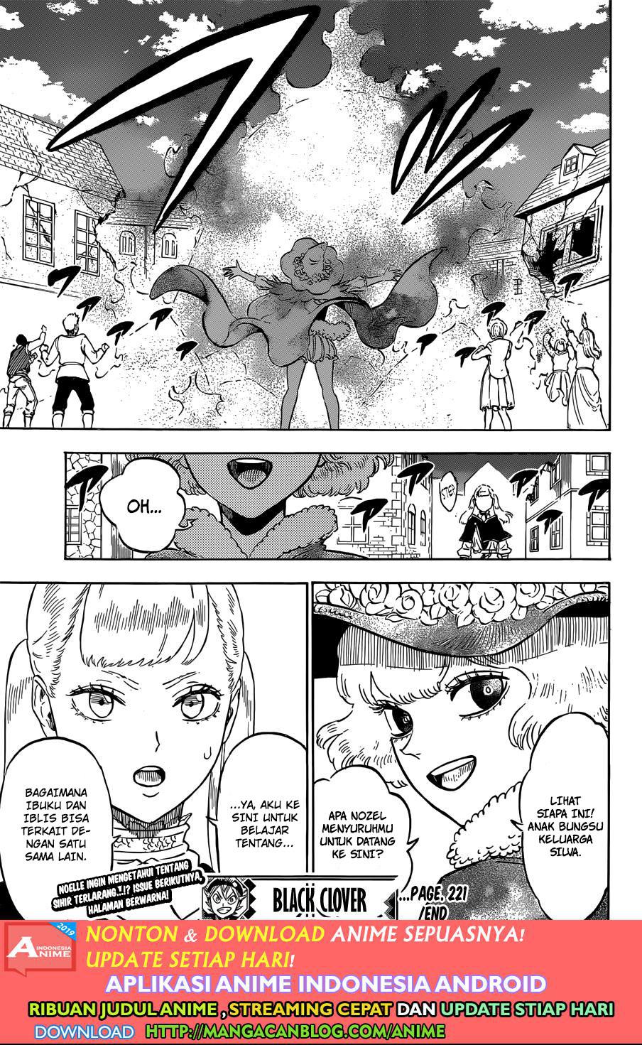 Black Clover Chapter 221 Bahasa Indonesia
