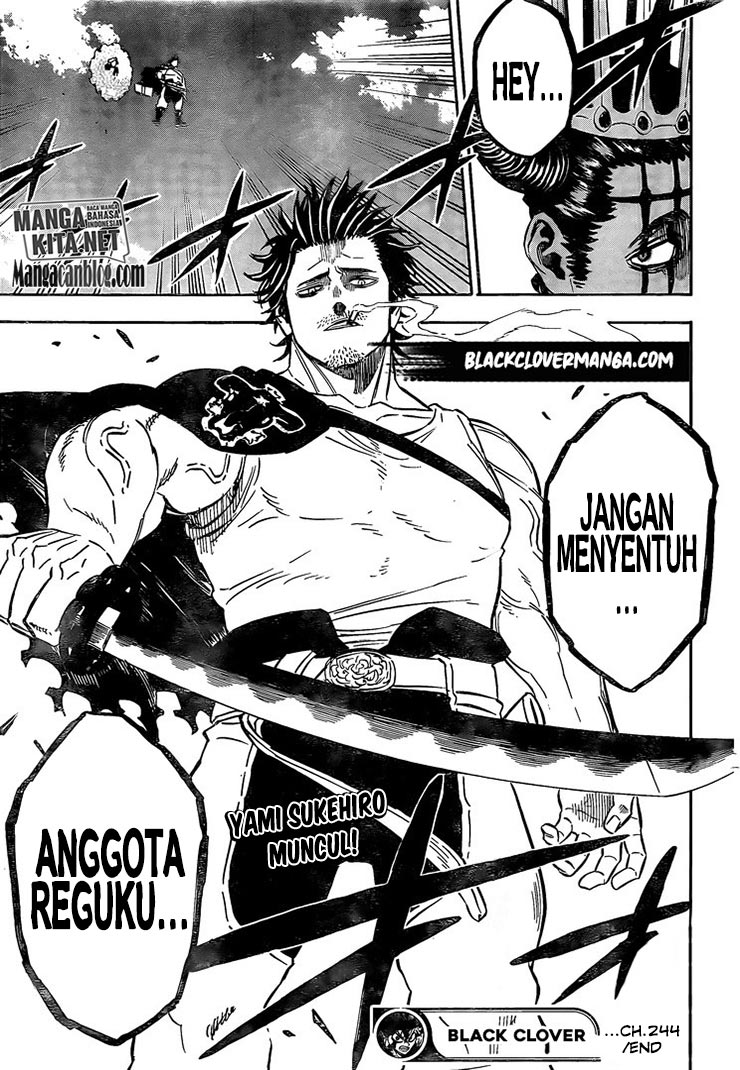 Black Clover Chapter 244 Bahasa Indonesia
