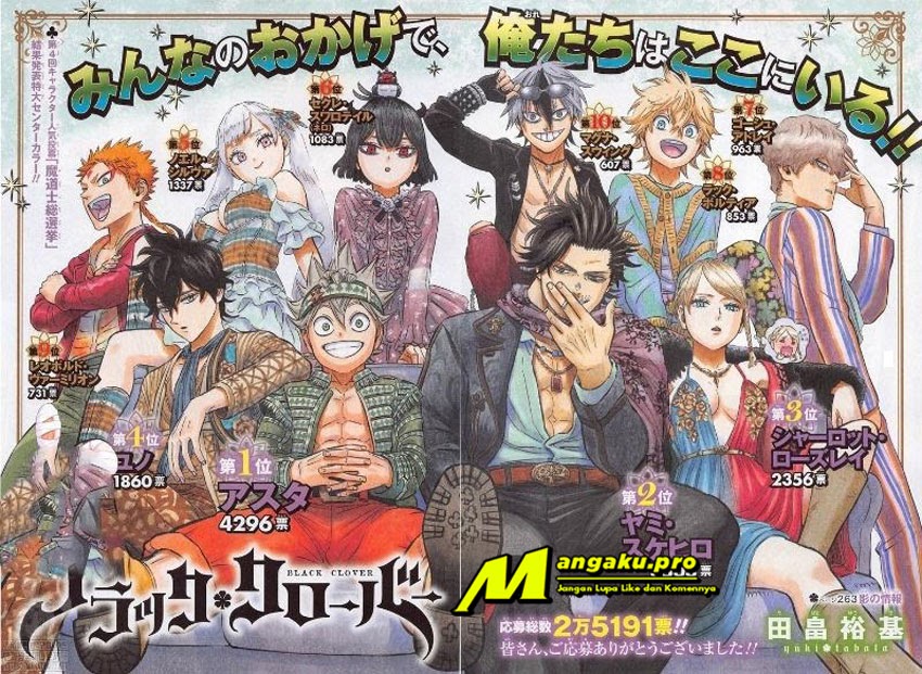 Black Clover Chapter 263 Bahasa Indonesia