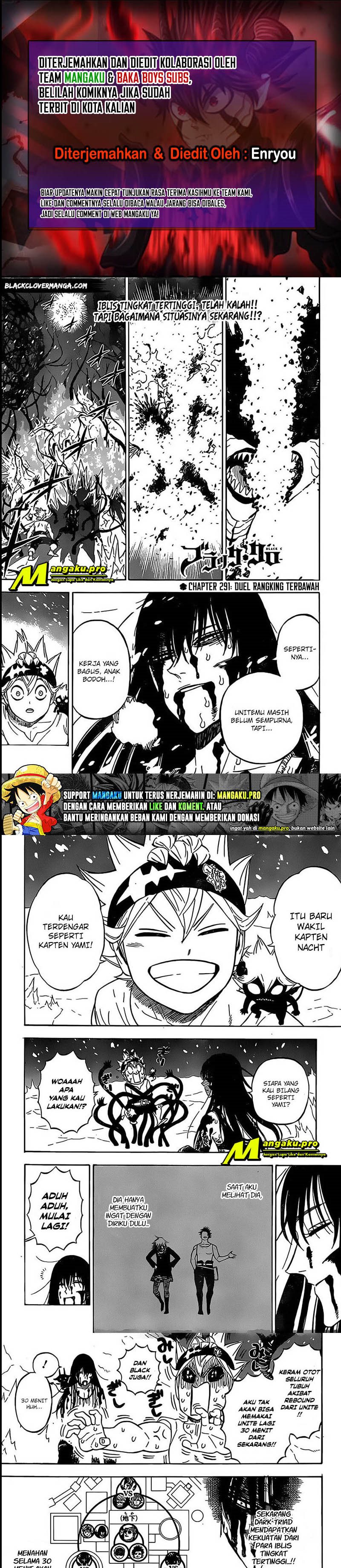 Black Clover chapter 291