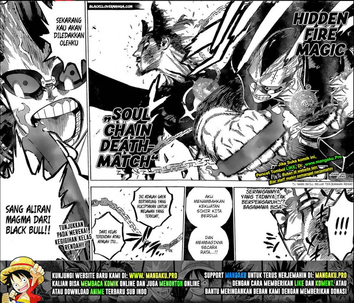 Black Clover chapter 291