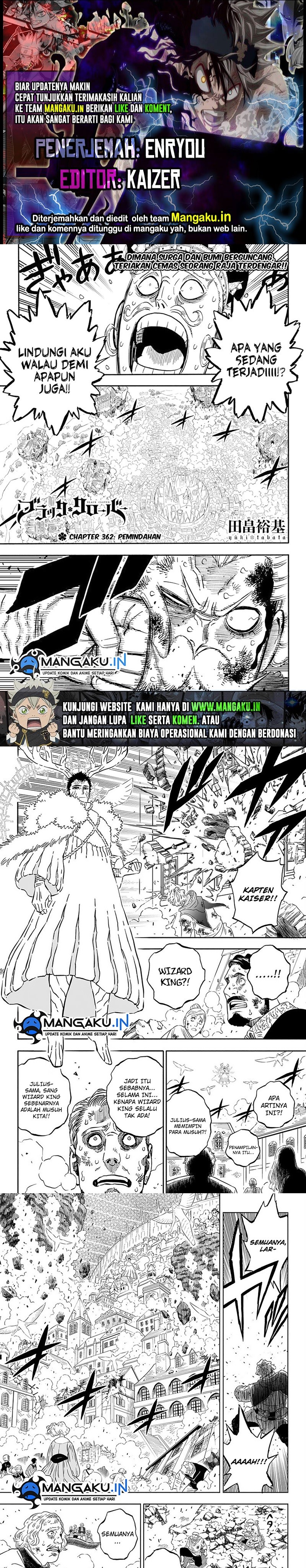 Black Clover Chapter 361 Bahasa Indonesia