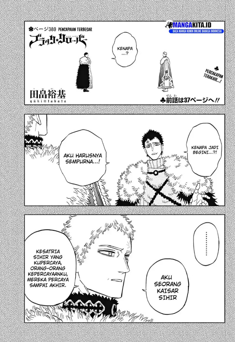 Black Clover — Chapter 389, halaman 2