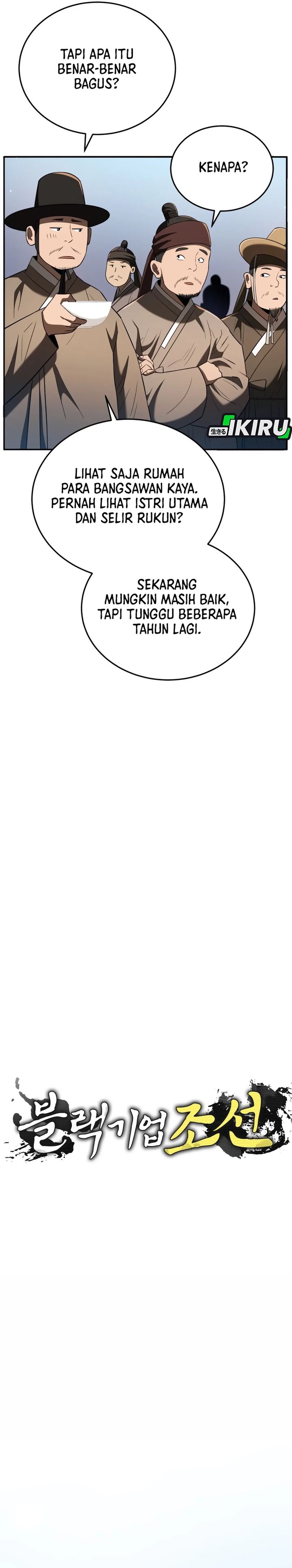 Black Corporation: Joseon Chapter 123 Bahasa Indonesia