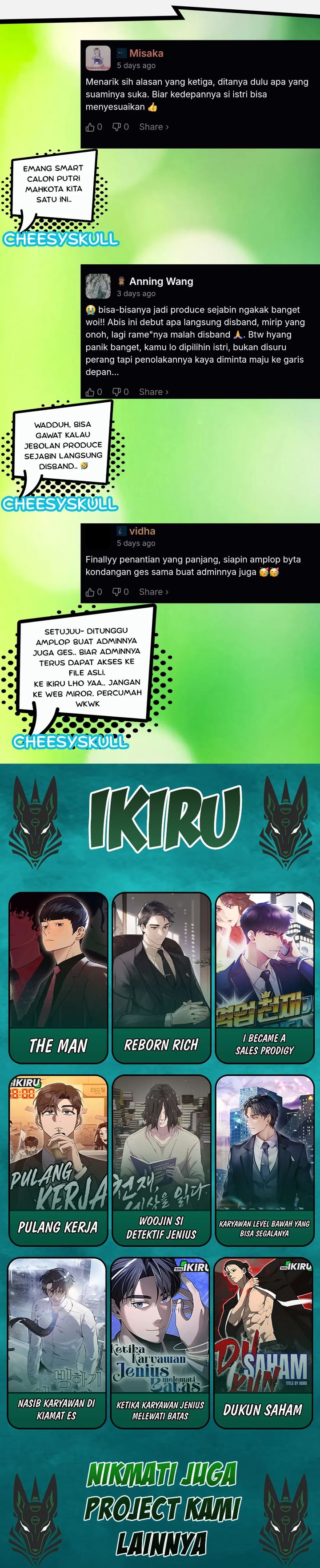 Black Corporation: Joseon Chapter 123 Bahasa Indonesia