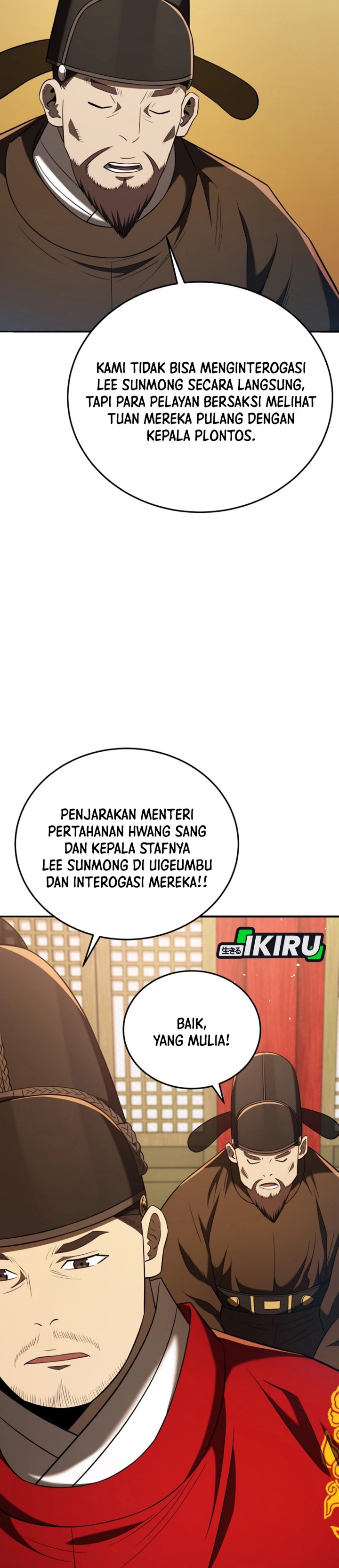 Black Corporation: Joseon Chapter 124 Bahasa Indonesia