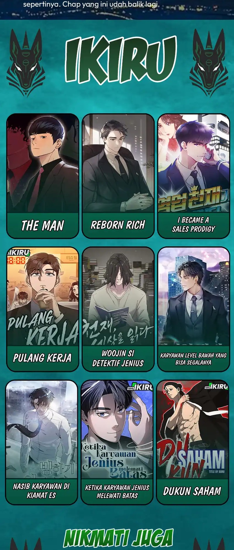 Black Corporation: Joseon Chapter 126 Bahasa Indonesia