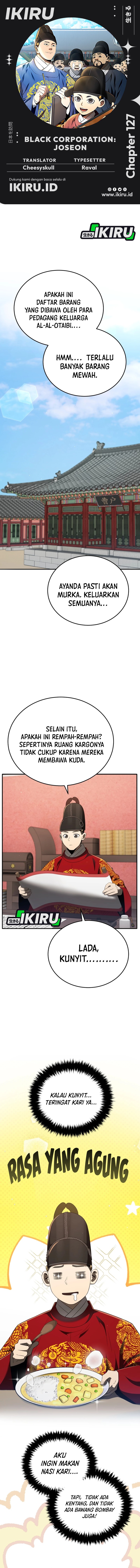 Black Corporation: Joseon Chapter 127 Bahasa Indonesia