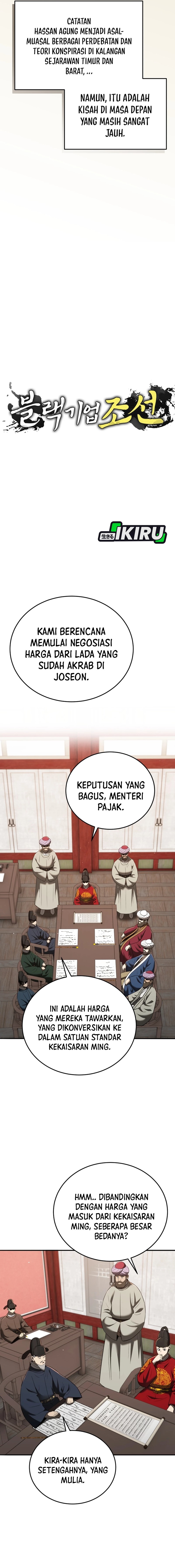 Black Corporation: Joseon Chapter 127 Bahasa Indonesia